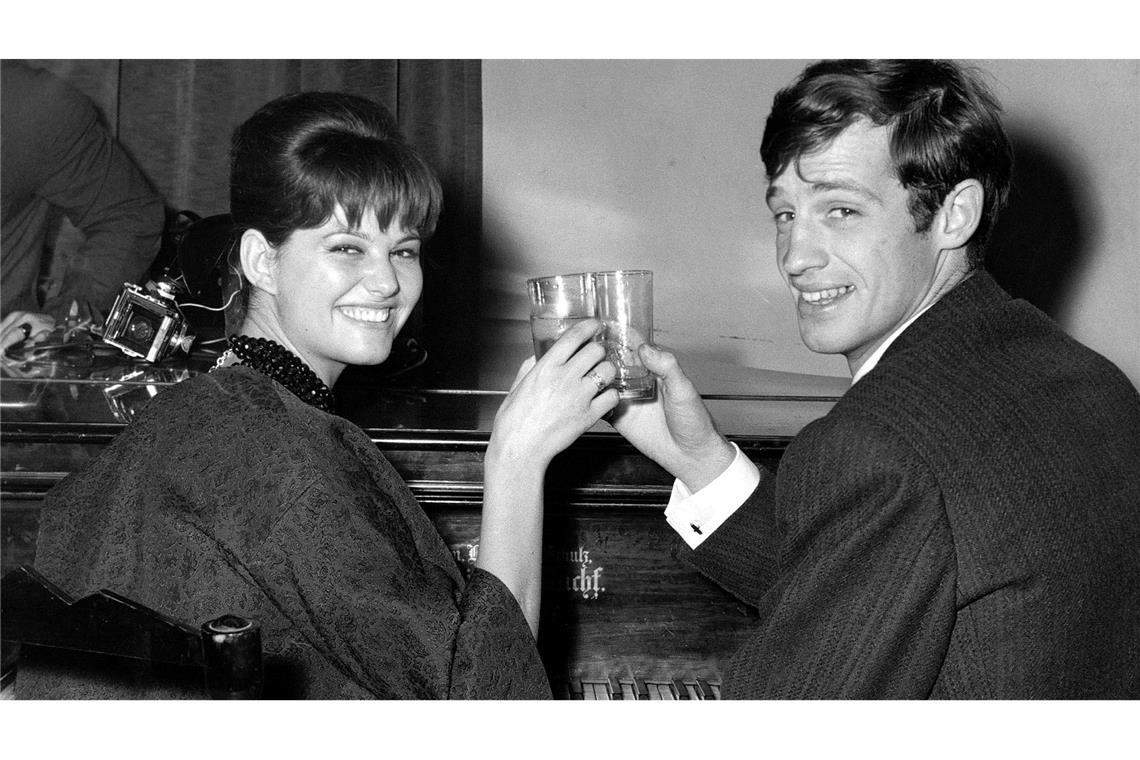 Trauer um italienische Schauspielerin Claudia Cardinale Claudia Cardinale arbeitete auch mit Schauspieler Jean-Paul Belmondo zusammen. (Archivbild von 1960)