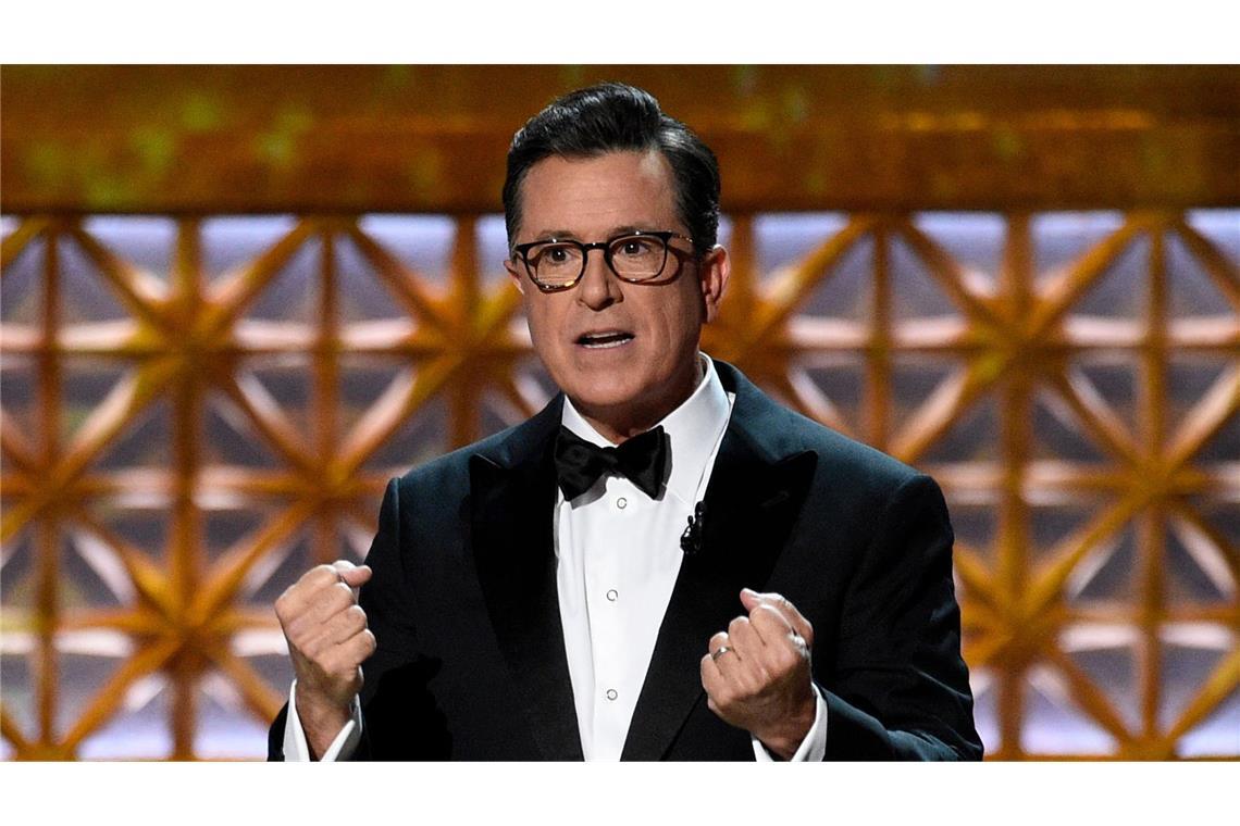 Colbert moderierte am Donnerstag zum letzten Mal die „Late Show“.