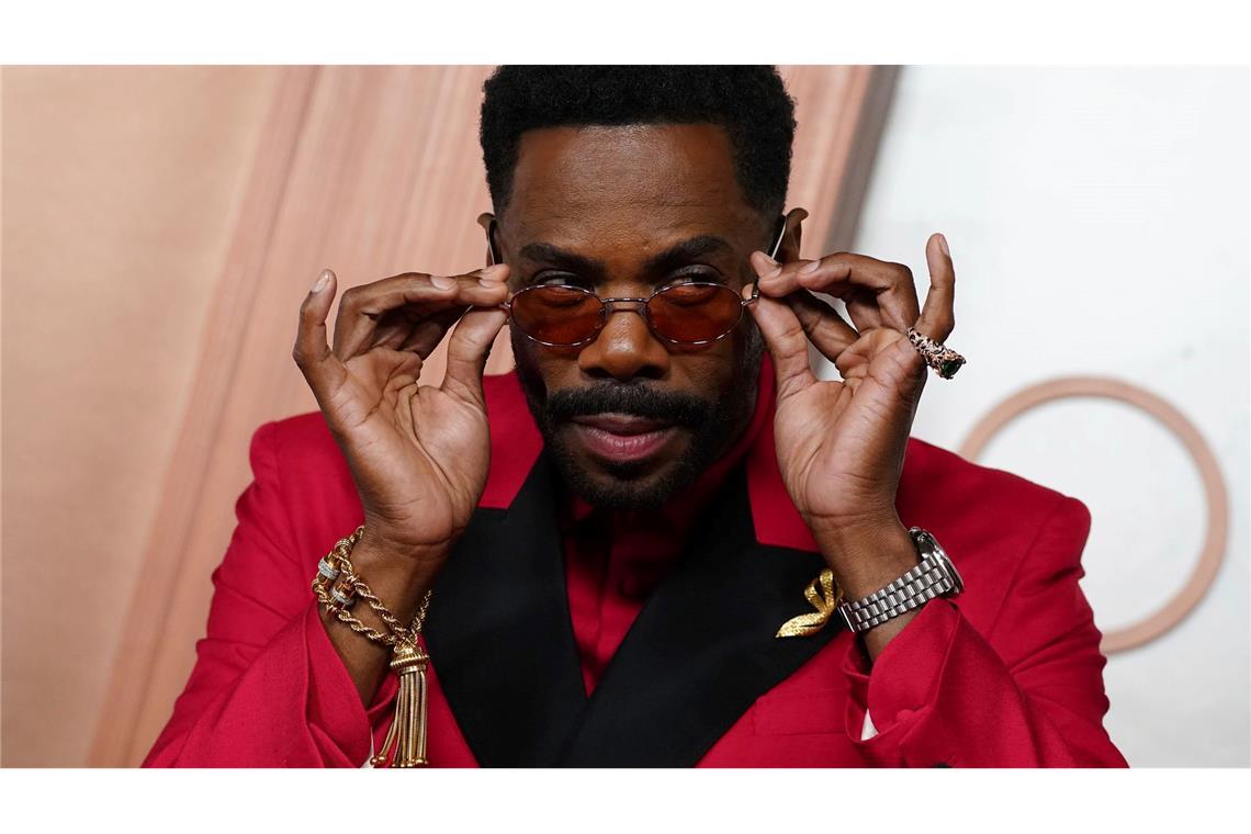 Sandra Hüller mit Colman Domingo in "True-ish"-Satire Colman Domingo war in diesem Jahr für einen Oscar als bester Hauptdarsteller in dem Film "Sing Sing" nominiert. (Archivbild)