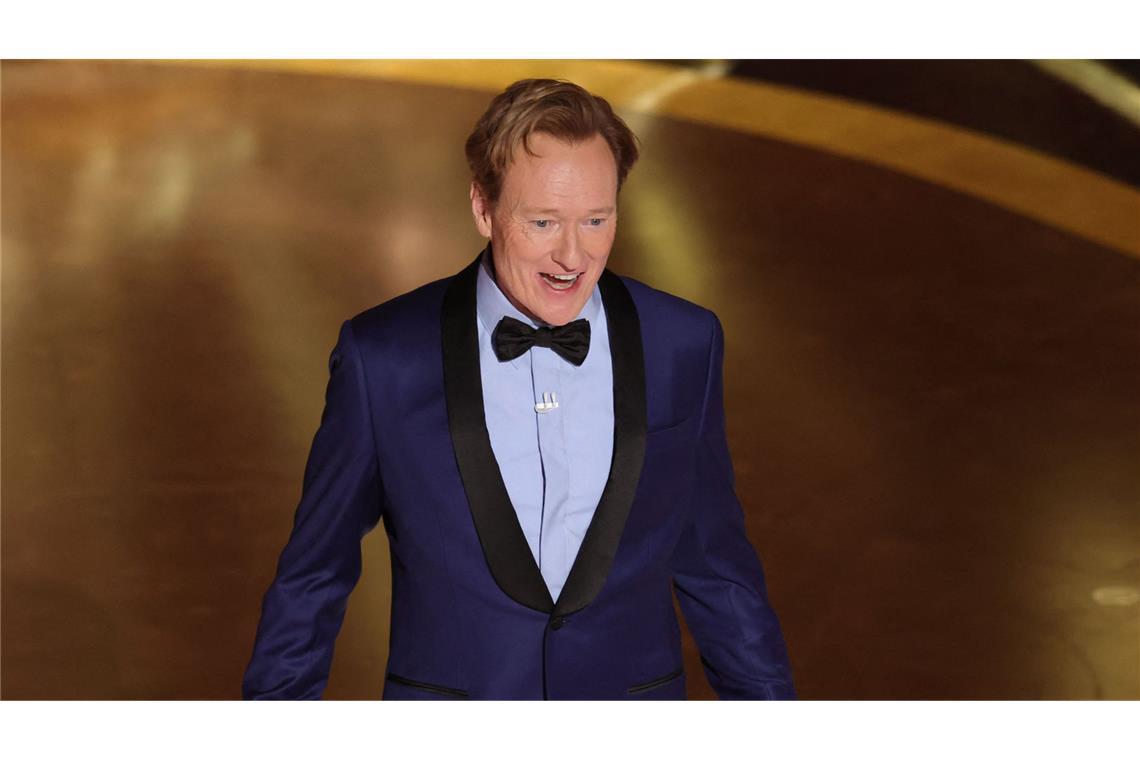 Moderator Conan O’Brien witzelt bei Oscars über „mächtigen Russen“ Comedian Conan O’Brien moderierte die 97. Ausgabe der Oscars.