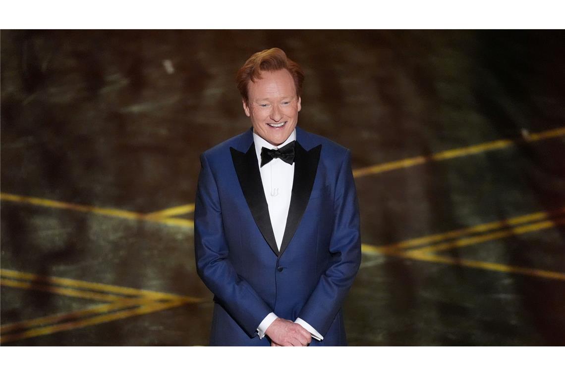 Conan O'Brien moderierte zum zweiten Mal.