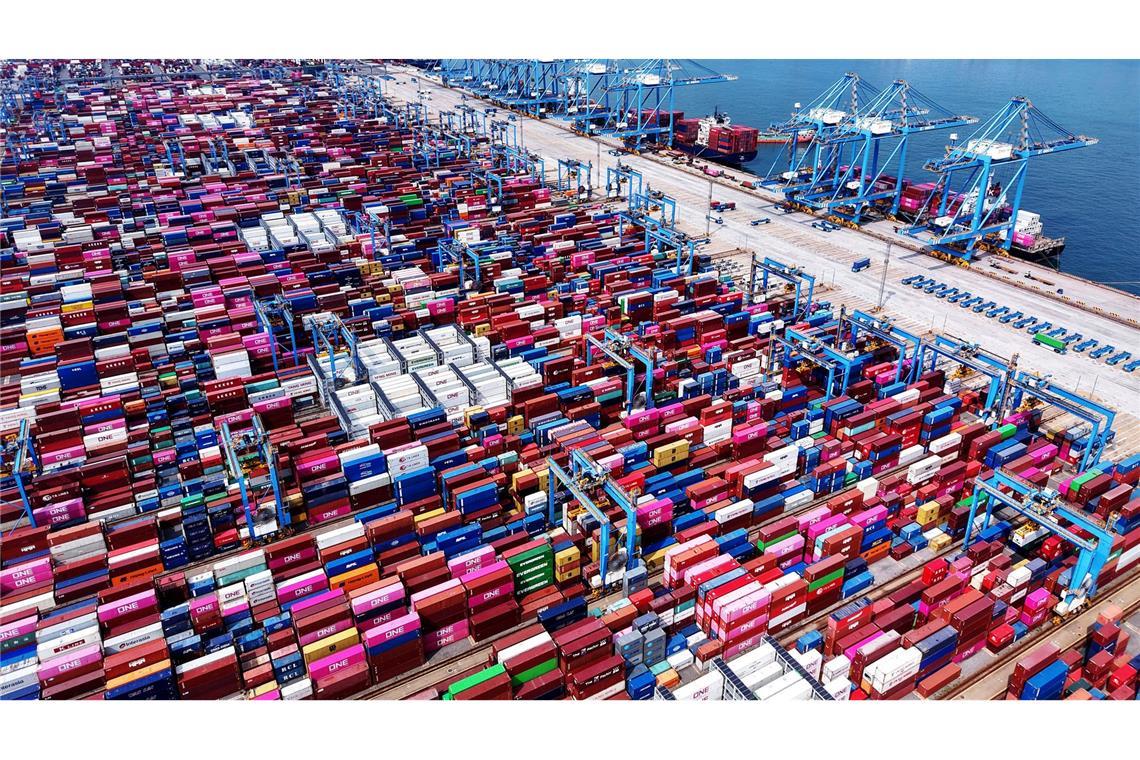Containerterminal in China