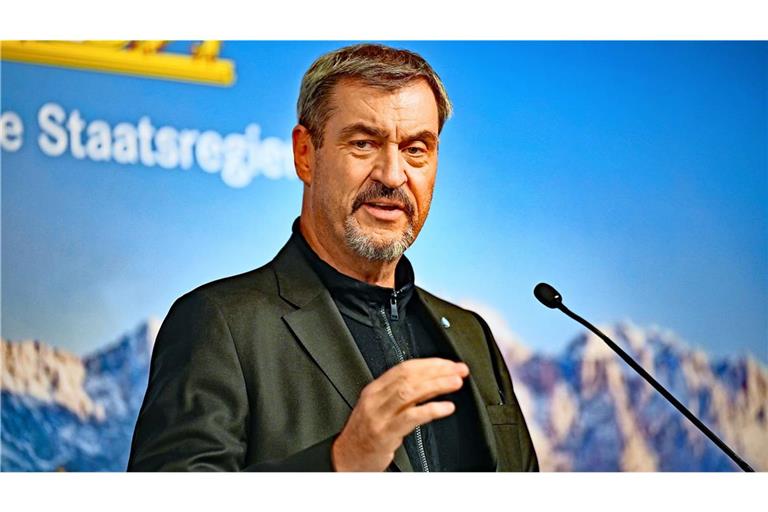 CSU-Chef Markus Söder lehnt einen Boykott der deutschen Nationalmannschaft bei der Fußball-WM in den USA, Kanada und Mexiko ab (Archivbild).