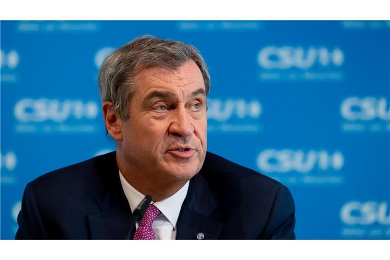 CSU-Chef Söder will Kürzungen beim Bürgergeld durchsetzen. (Archivbild)