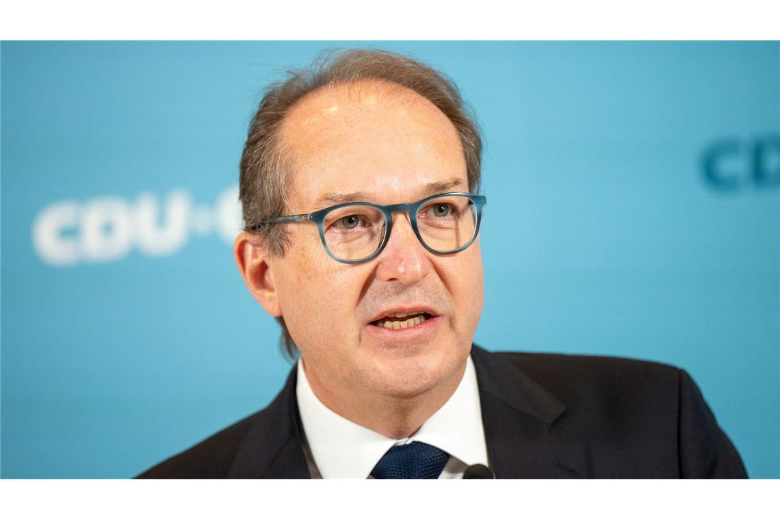 Dobrindt fordert Vertrauensfrage "so schnell wie möglich" CSU-Landesgruppenchef Dobrindt