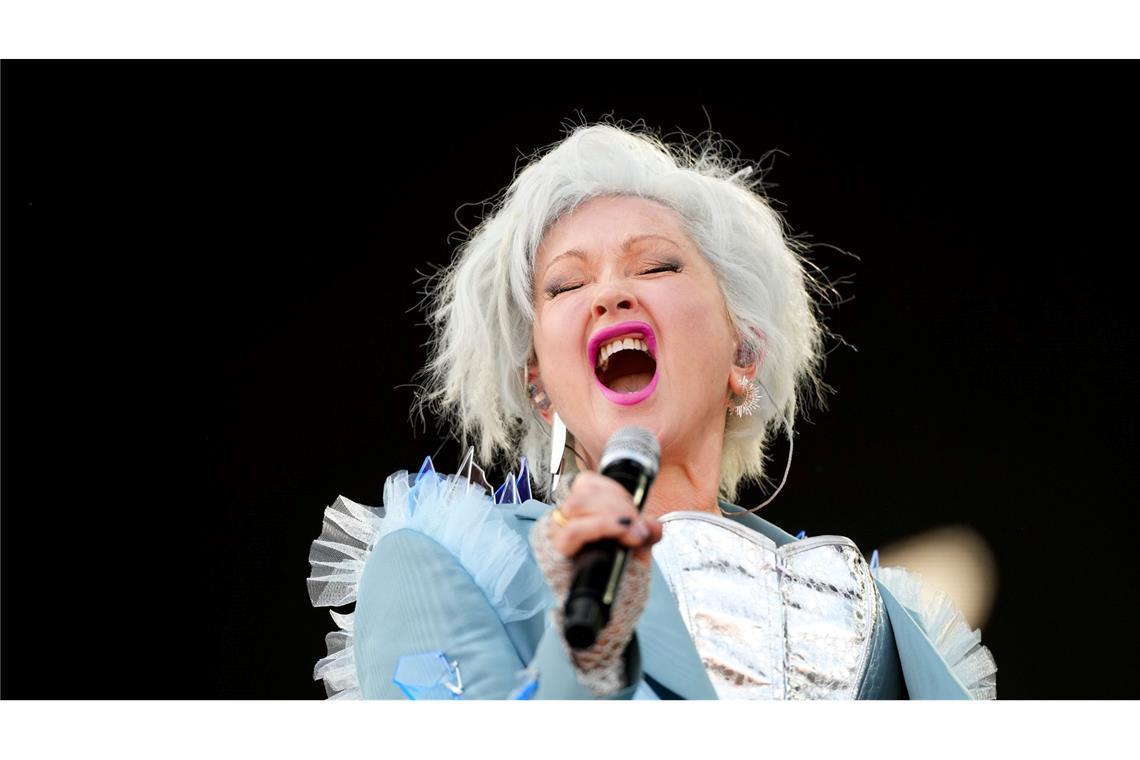 Wer neu in die Hall of Fame aufgenommen wird Cyndi Lauper wurde in die Hall of Fame aufgenommen. (Archivbild)