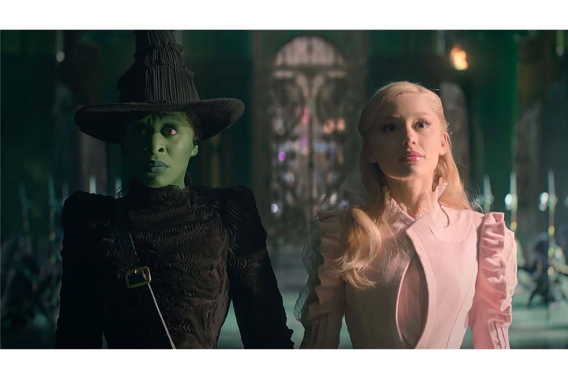 Musical-Queens hexen im faschistoiden Zauberland Cynthia Erivo und Ariana Grande als Elphaba und Galinda.