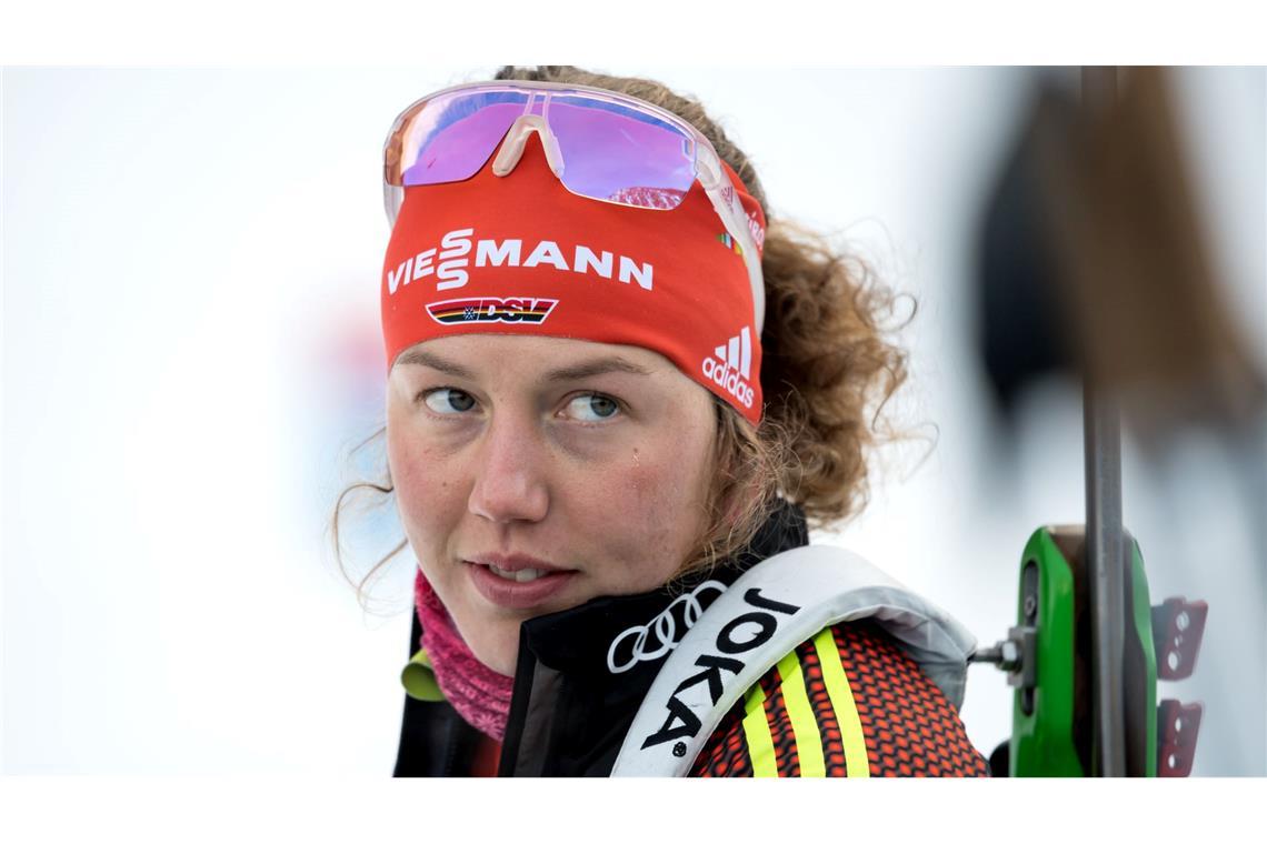 Dahlmeier war die erfolgreichste deutsche Biathletin des vergangenen Jahrzehnts (Archivbild).