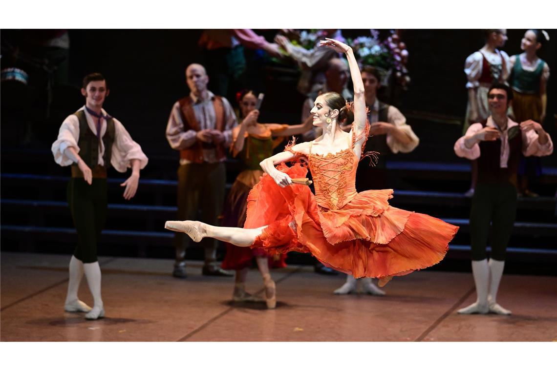 Daiana Ruiz ist neue Erste Solistin Daiana Ruiz hat Grund zur Freude: Die argentinische Tänzerin des Stuttgarter Balletts tanzt von nächster Saison an als Erste Solistin.