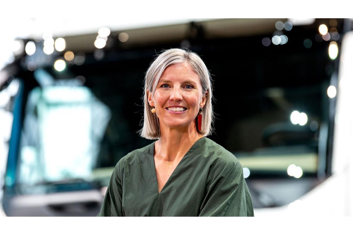 Daimler-Truck-Chefin: US-Zölle nicht das größte Problem Daimler-Truck-Chefin Karin Radström