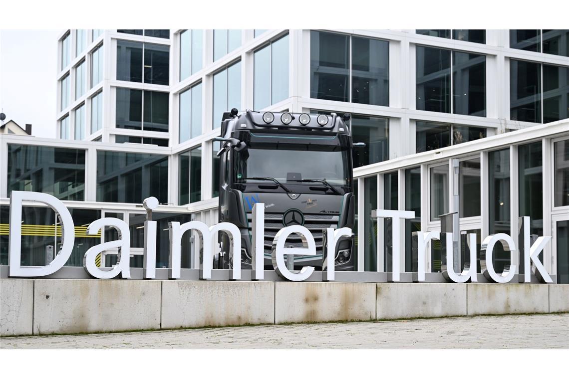 Daimler Truck: Gewinn im ersten Quartal eingebrochen. (Archivbild)