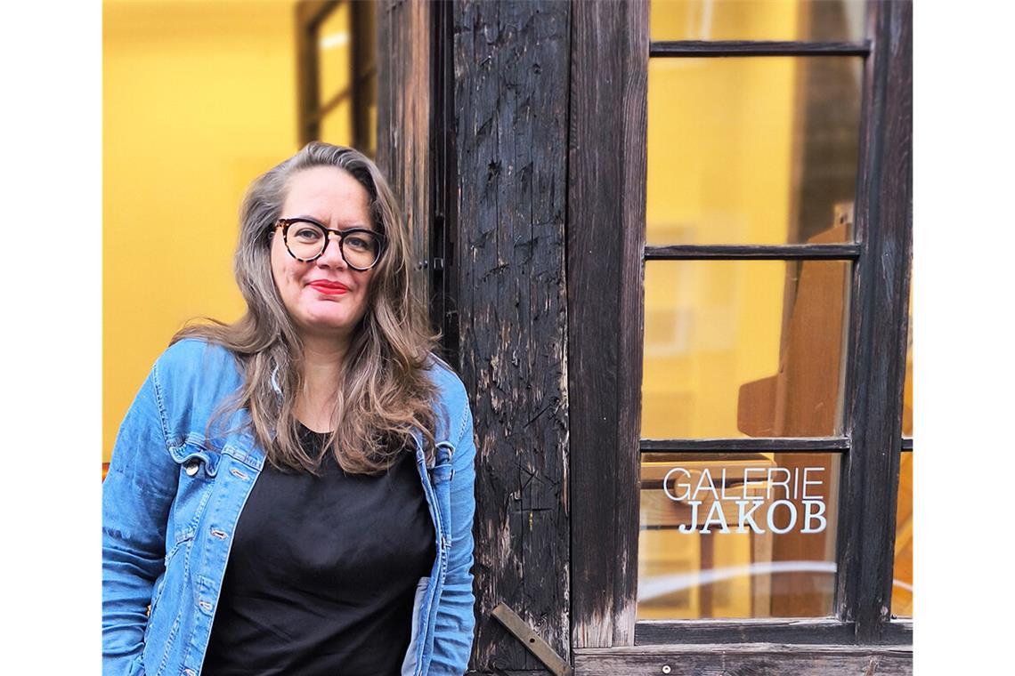 Dajana Eisele führt die einstige Galerie Wiedmann jetzt als Galerie Jakob.