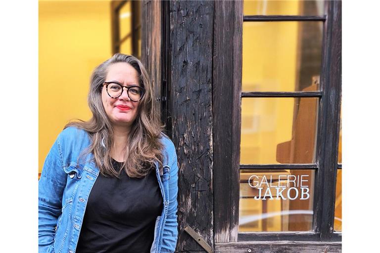 Dajana Eisele führt die einstige Galerie Wiedmann jetzt als Galerie Jakob.