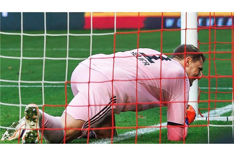 Damit hatte auch Manuel Neuer zunächst nicht gerechnet.