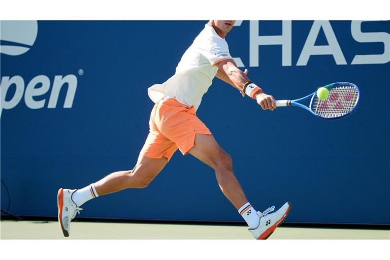 Daniel Altmaier konnte seine Partie gegen Alex De Minaur nicht zu Ende spielen.