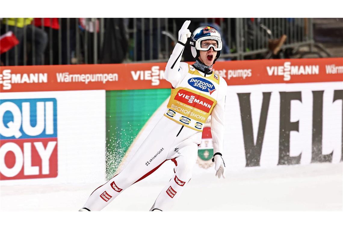 Bilder des Tages Daniel Tschofenig wird völlig unerwartet zum umjubelten Gesamtsieger der Vierschanzentournee