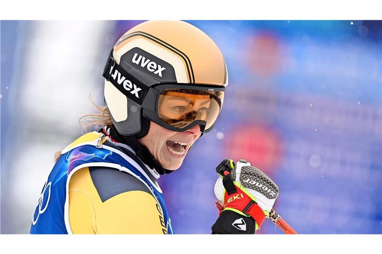 Daniela Maier hat bei den Winterspielen die Goldmedaille gewonnen.
