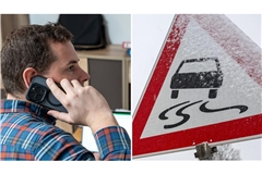 Darf man bei Schnee und Eis im Homeoffice arbeiten?