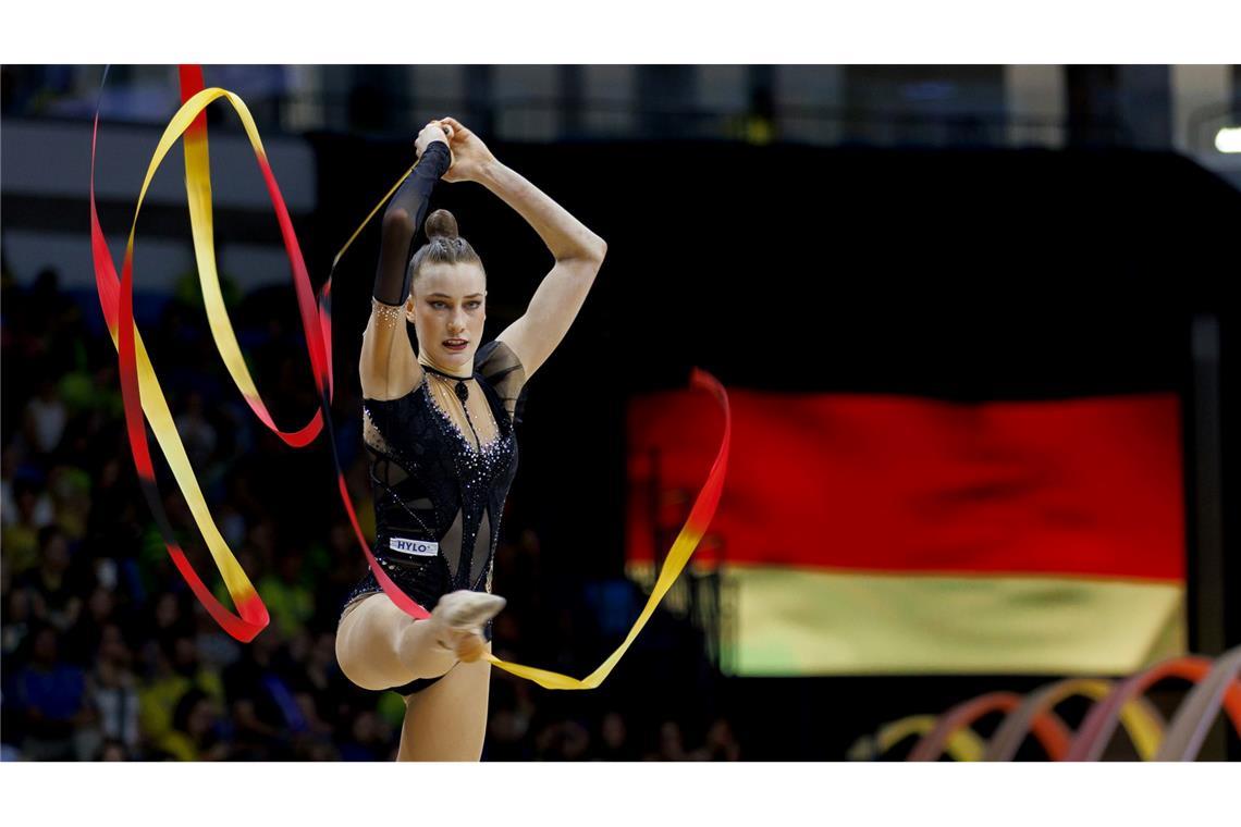 Darja Varfolomeev ist erstmals Mehrkampf-Europameisterin. (Archivbild)