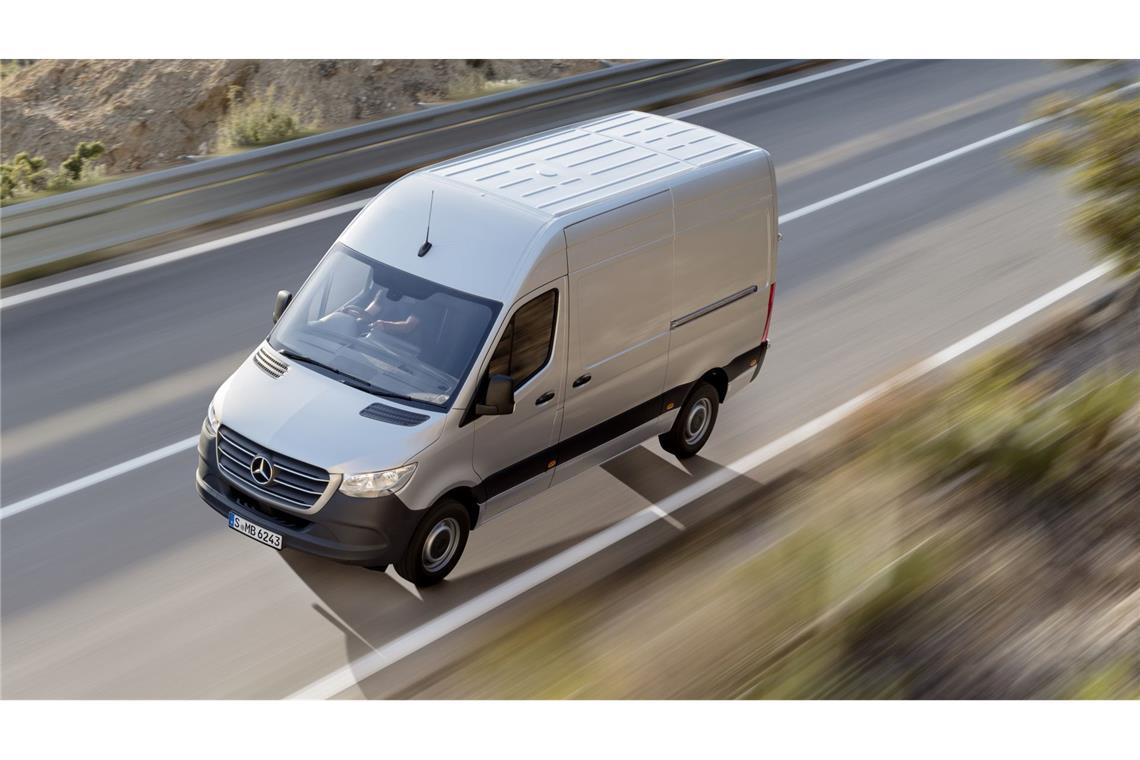 Wie der Sprinter zum Marathonläufer wurde Das 2018er-Modell des Sprinters: Vor 30 Jahren startete die Erfolgsgeschichte des Mercedes-Fahrzeugs.