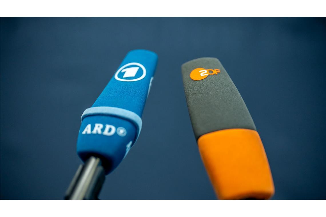 ARD und ZDF sagen zweites TV-Duell Habeck - Weidel ab Das abgesagte TV-Duell von Habeck und Weidel hätte am 10. Februar stattfinden sollen.