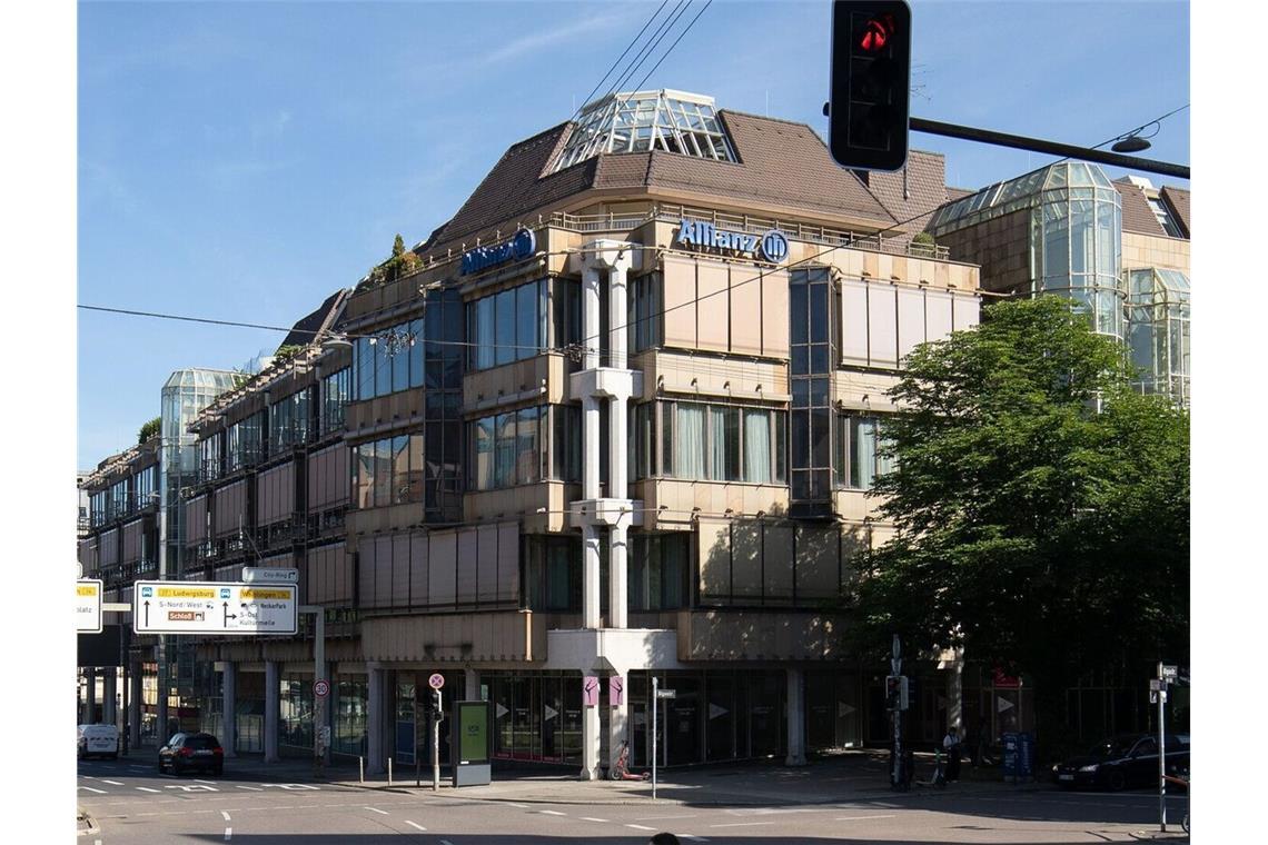 Das Allianz-Gebäude beziehungsweise das Uhland-Carré am Olgaeck wird bis 2031 umfangreich modernisiert.