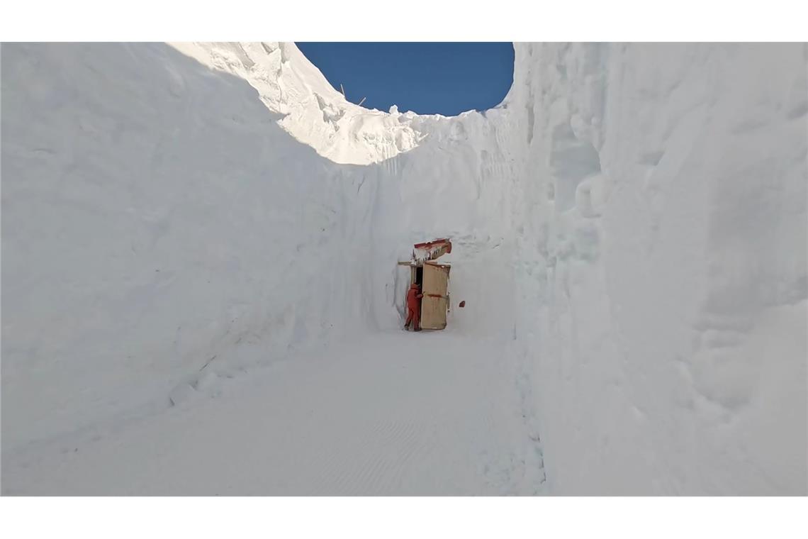 Das Archiv soll das Eis auch in Zukunft bewahren.