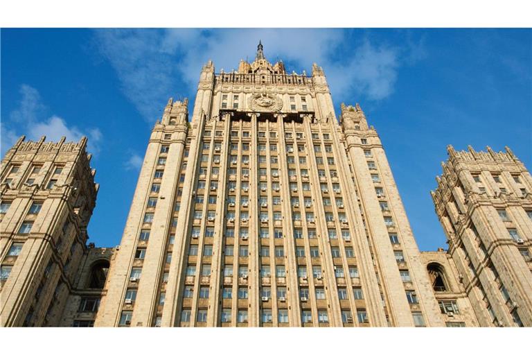 Das Außenministerium in Moskau.