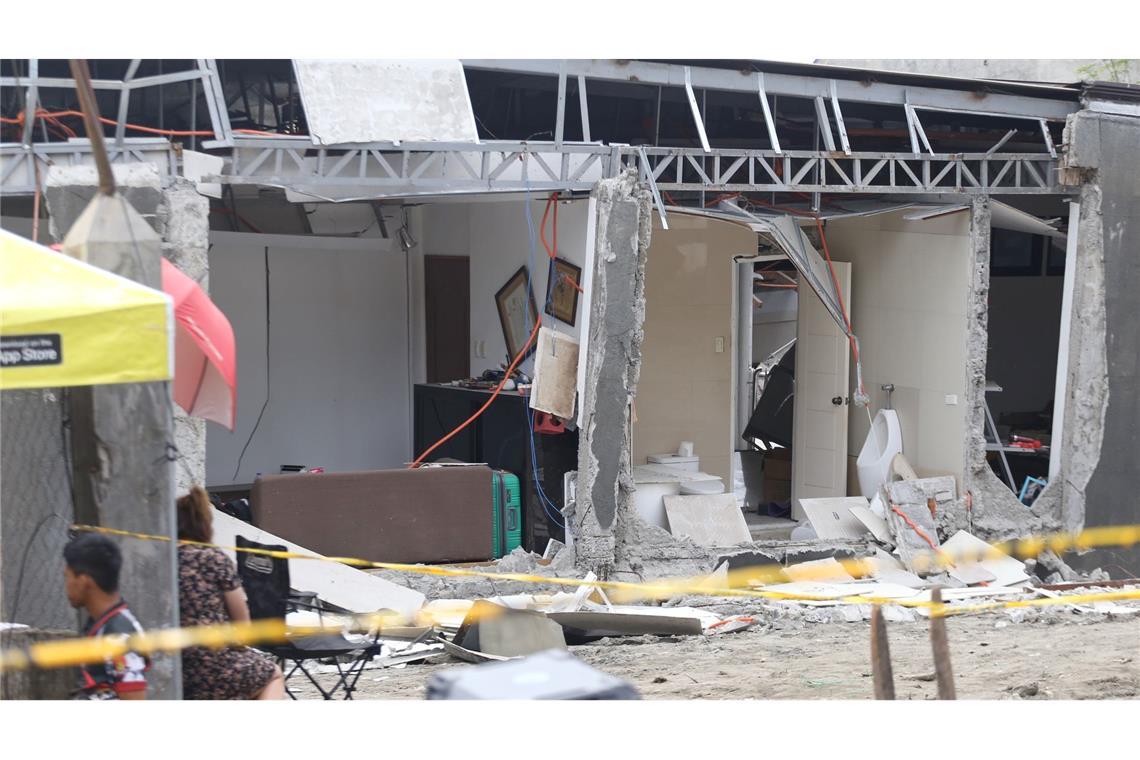Weiteres Erdbeben auf Philippinen - Tsunami-Entwarnung Das Beben erschütterte die südliche Provinz Davao Oriental.