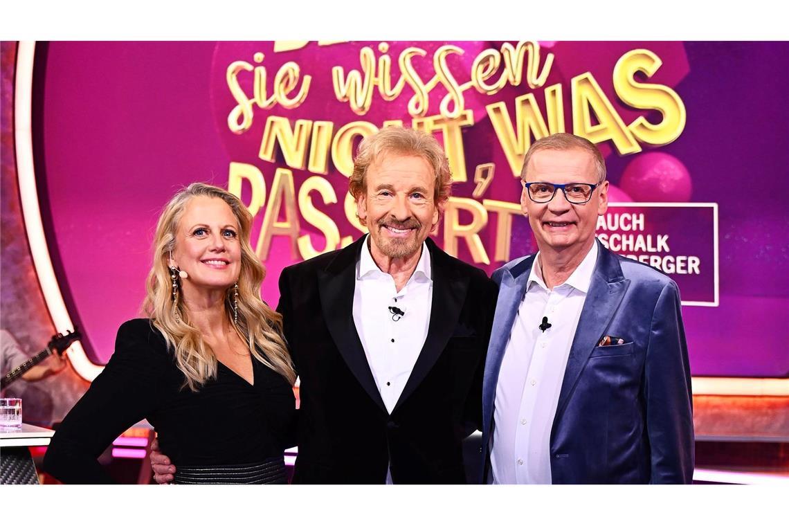 Das bisherige Trio der RTL-Show "Denn sie wissen nicht, was passiert".