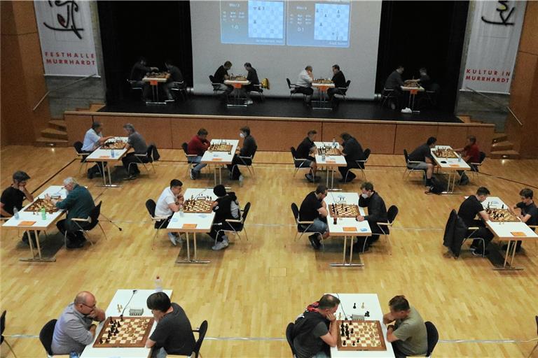Das Blitzturnier mit insgesamt 32 Teilnehmern hat den Auftakt des Schachfestivals in Murrhardt gebildet. Foto: privat
