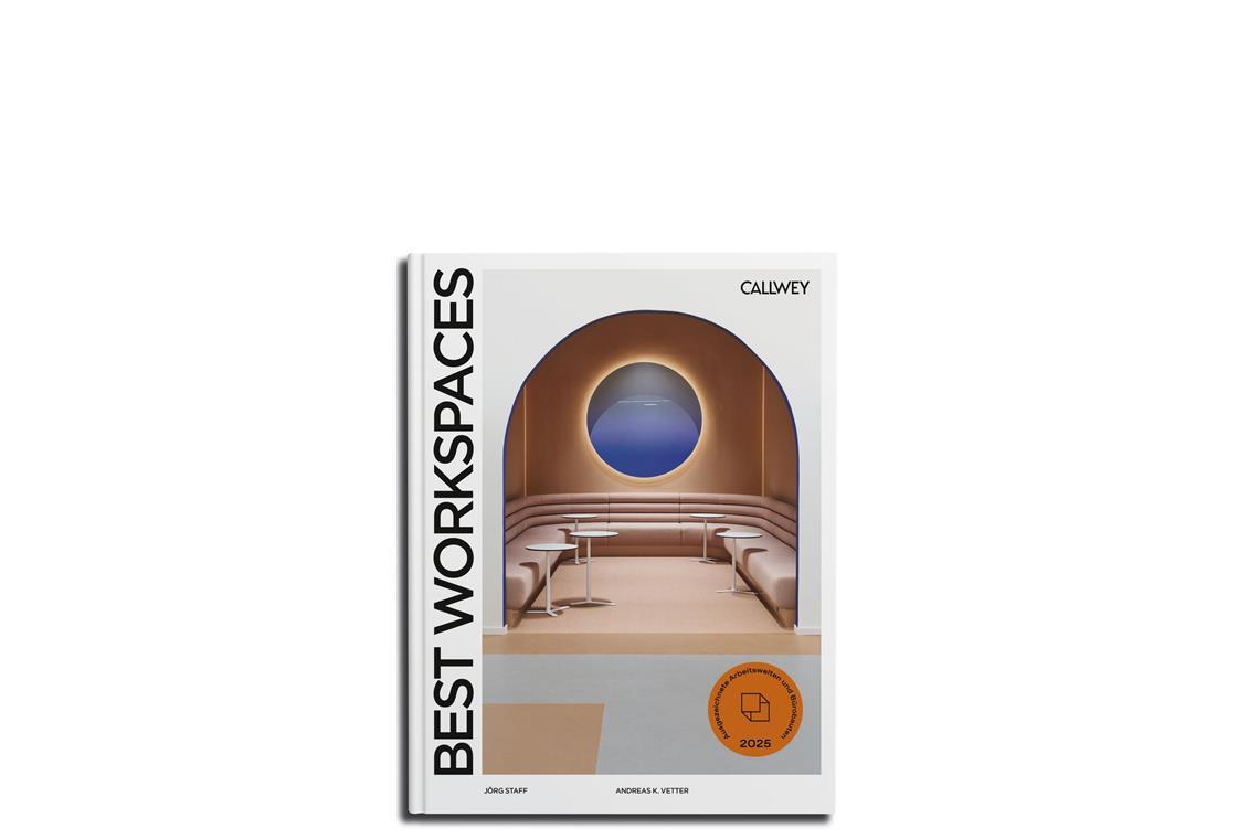 Stuttgarter Architekten räumen beim Preis für die besten Bürobauten ab Das Buch „Best Workspaces“ von Jörg Staff und Andreas K. Vetter ist im Callwey Verlag (384 Seiten, 98 Euro) erschienen. Es zeigt von einer Fachjury ausgezeichnete Büroprojekte mit Fotos, Planmaterial und Interviews mit den Architekten. Das Cover zeigt eine Besprechungsnische auf dem Beiersdorf Campus der Ippolito Fleitz Group aus Stuttgart.