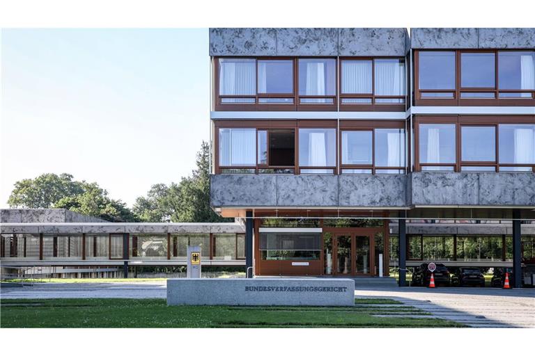 Das Bundesverfassungsgericht in Karlsruhe.