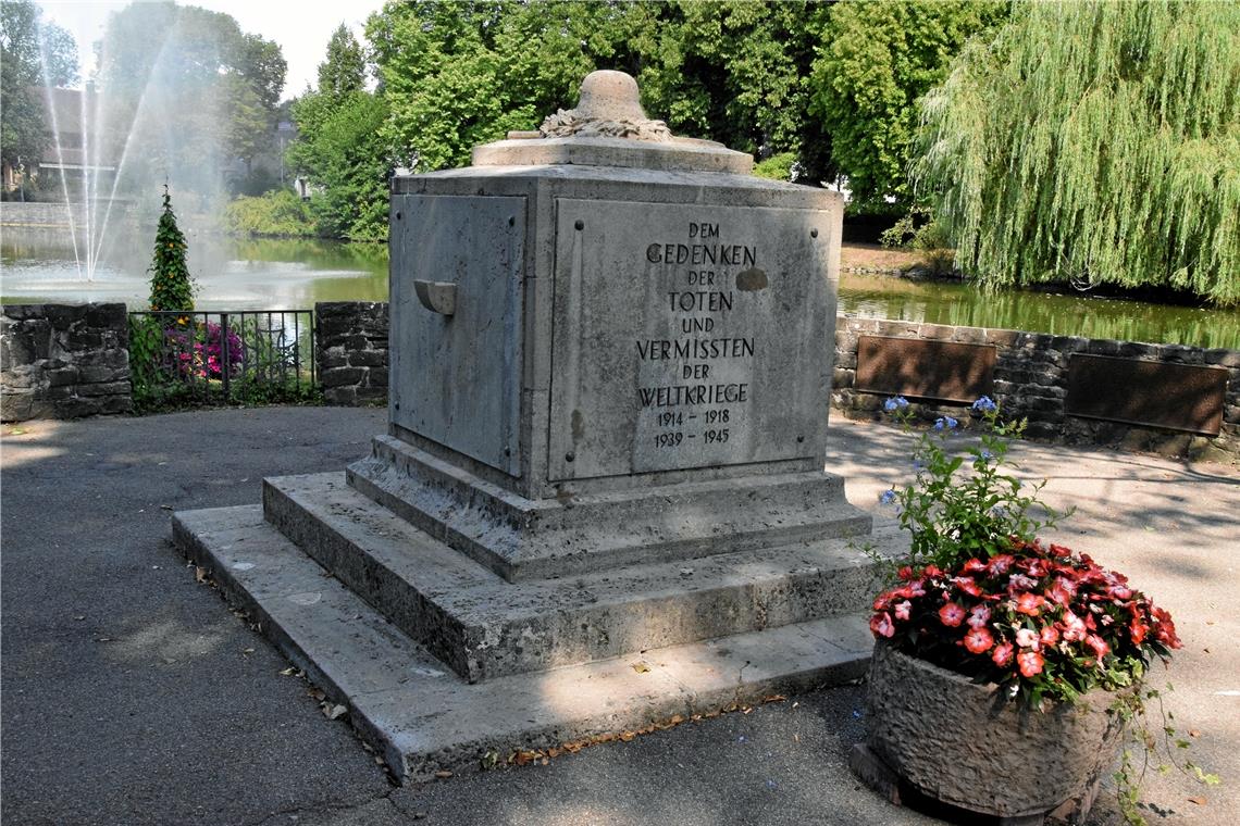 Das Denkmal hat sich später verändert, wurde in den 1950er- und 1970er-Jahren umgestaltet. Foto: Elisabeth Klaper