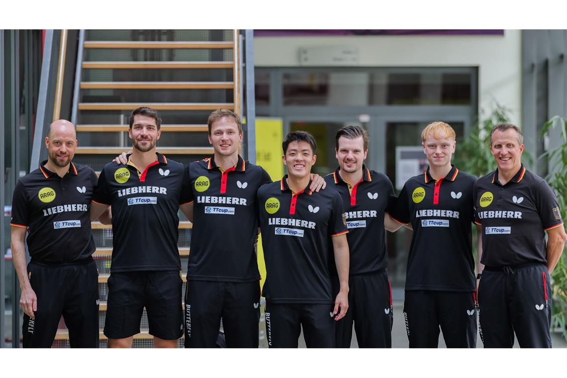 Das deutsche EM-Team.