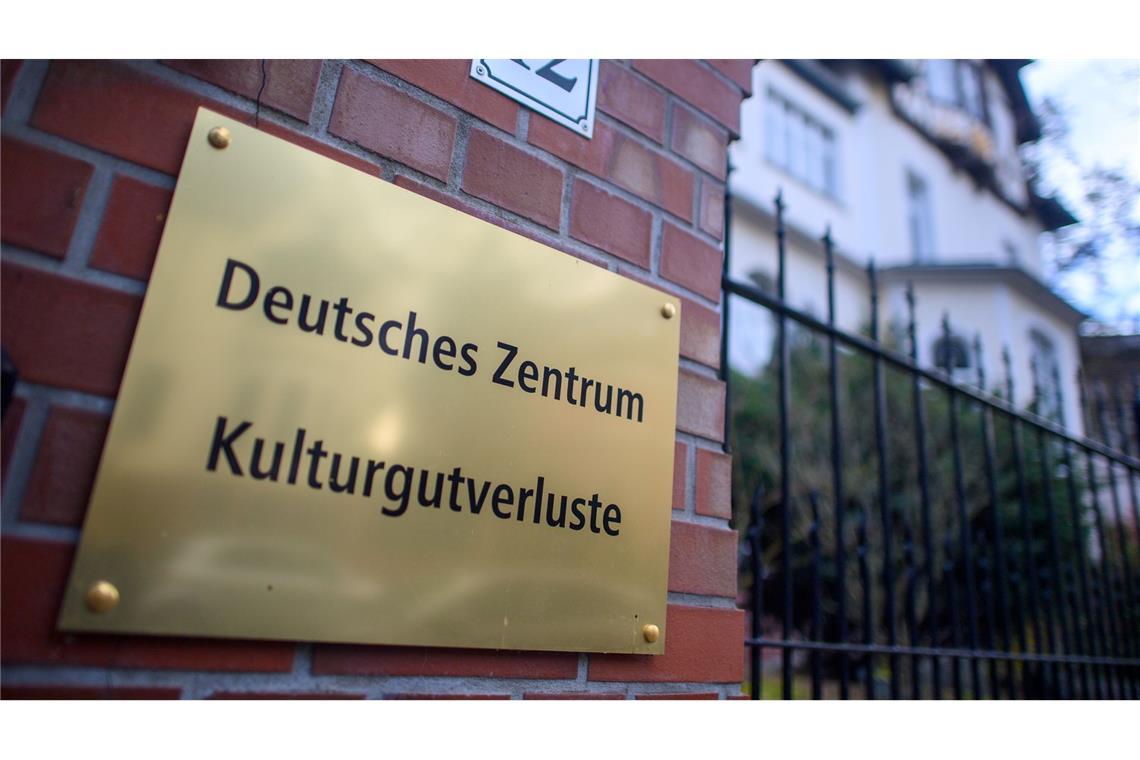 Das Deutsche Zentrum für Kulturgutverluste beschäftigt sich mit Kulturgütern, die ihren Eigentümern entzogen wurden, so auch mit NS-Raubkunst. (Archivbild)