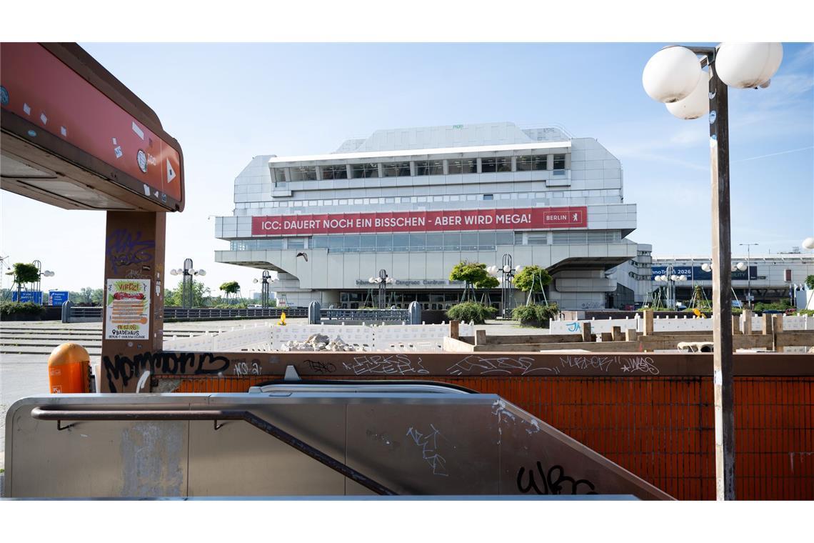 Das ehemalige Kongresszentrum ICC ist schon durch seine Größe ein Hingucker.