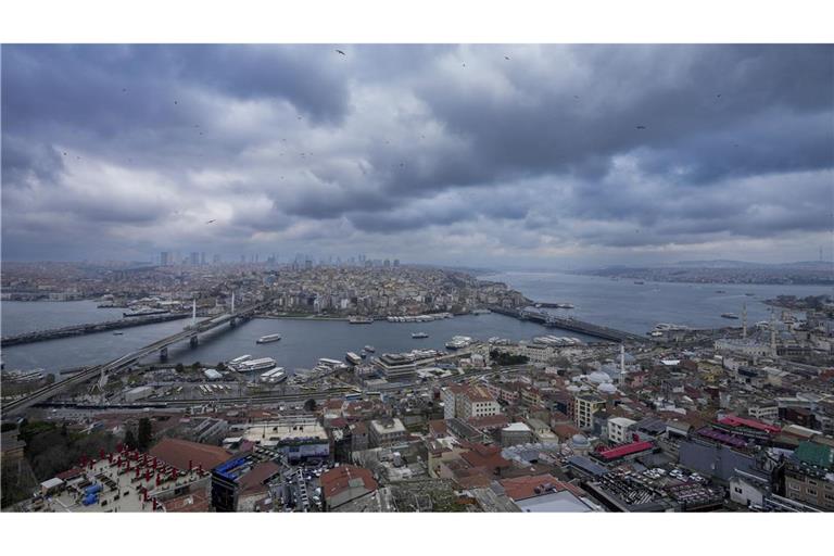 Das Erdbeben ist auch in Istanbul zu spüren.