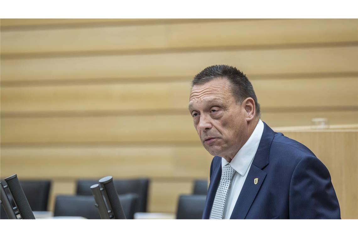 Das Ermittlungsverfahren wegen Volksverhetzung gegen den AfD-Landtagsabgeordneten Bernhard Eisenhut ist eingestellt worden.