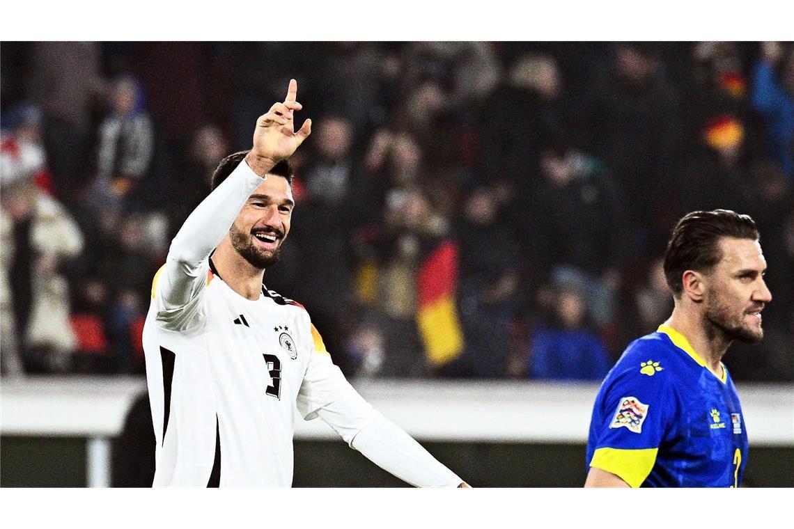 DFB-Team mit Torrekord Gruppensieger: "Das hat Spaß gemacht" Das erste Tor von Kleindienst im Nationaltrikot.