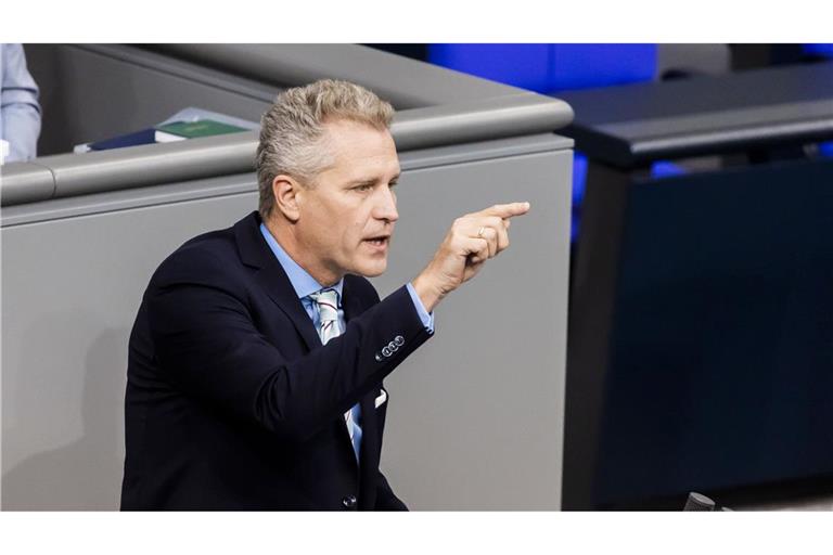 Das Europaparlament hebt die immunität des AfD-Abgeordneten Petr Bystron auf. (Archivbild)