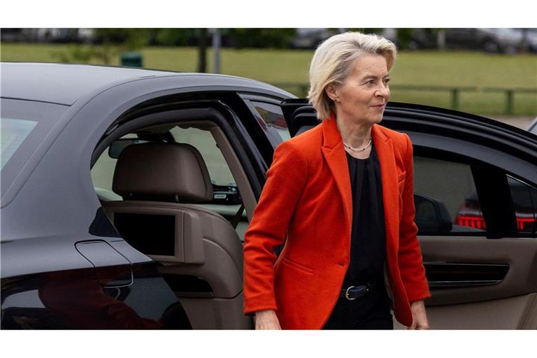 Das Flugzeug mit Ursula von der Leyen konnte am Ende sicher landen. (Archivbild)