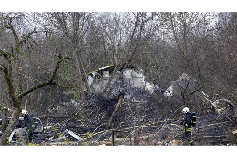 Das Frachtflugzeug war Ende 2024 abgestürzt.
