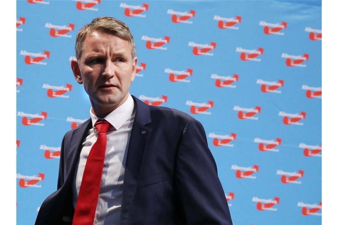 Kommentar: Auch eine Blamage für die Union Das Gesicht des AfD-Extremismus ist der thüringische Landeschef Björn Höcke.