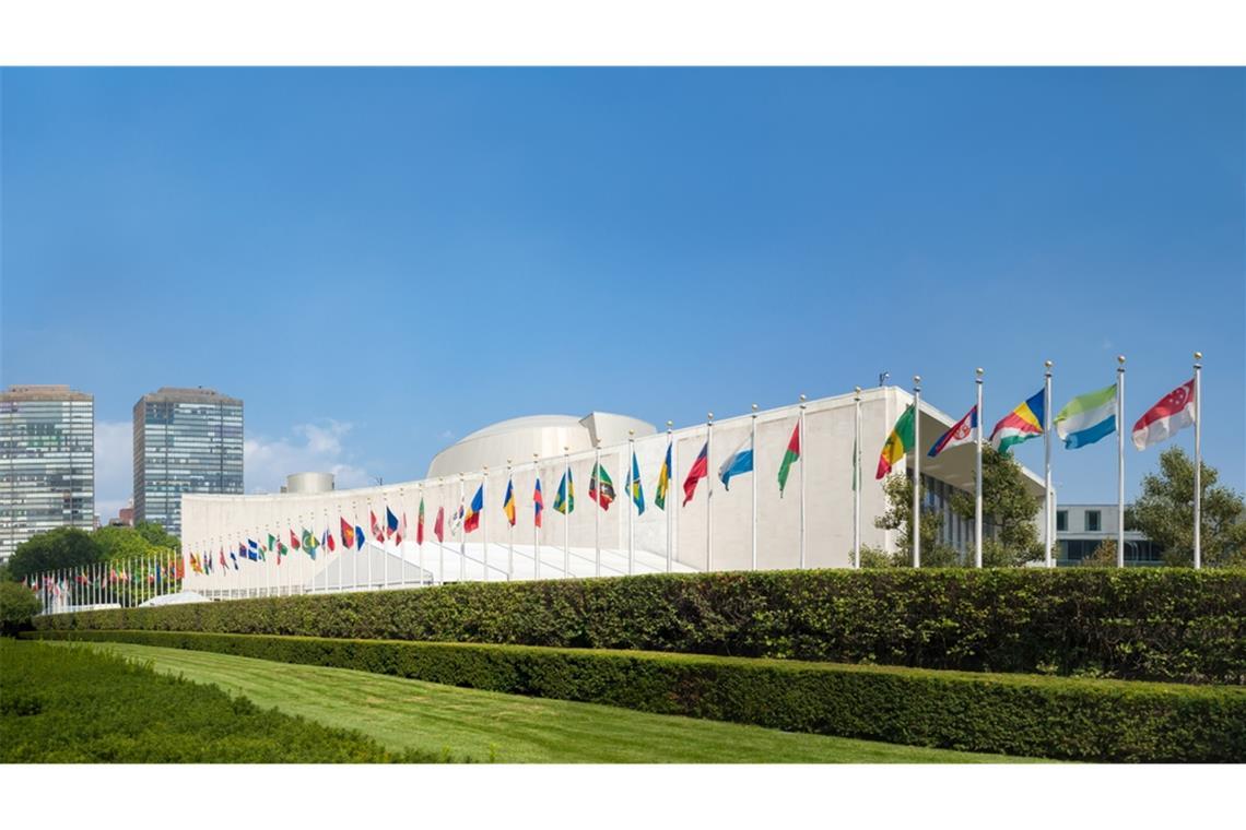 Was ist die UN – und was macht die Präsidentin der Generalversammlung? Das Hauptquartier der Vereinten Nationen in New York City.