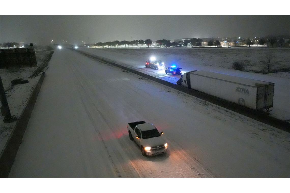 Das heftige Winterwetter trifft die Menschen in den USA hart.