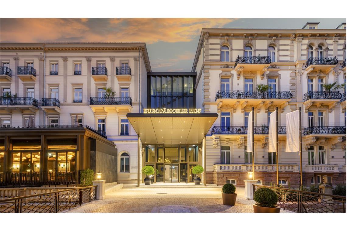 Das Hotel Europäischer Hof ist eine von zwei spektakulären Neueröffnungen in Baden-Baden
