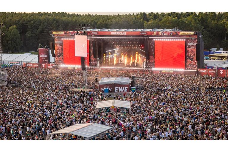 Das Hurricane zählt zu den größten Festivals in Deutschland. (Symbolbild)