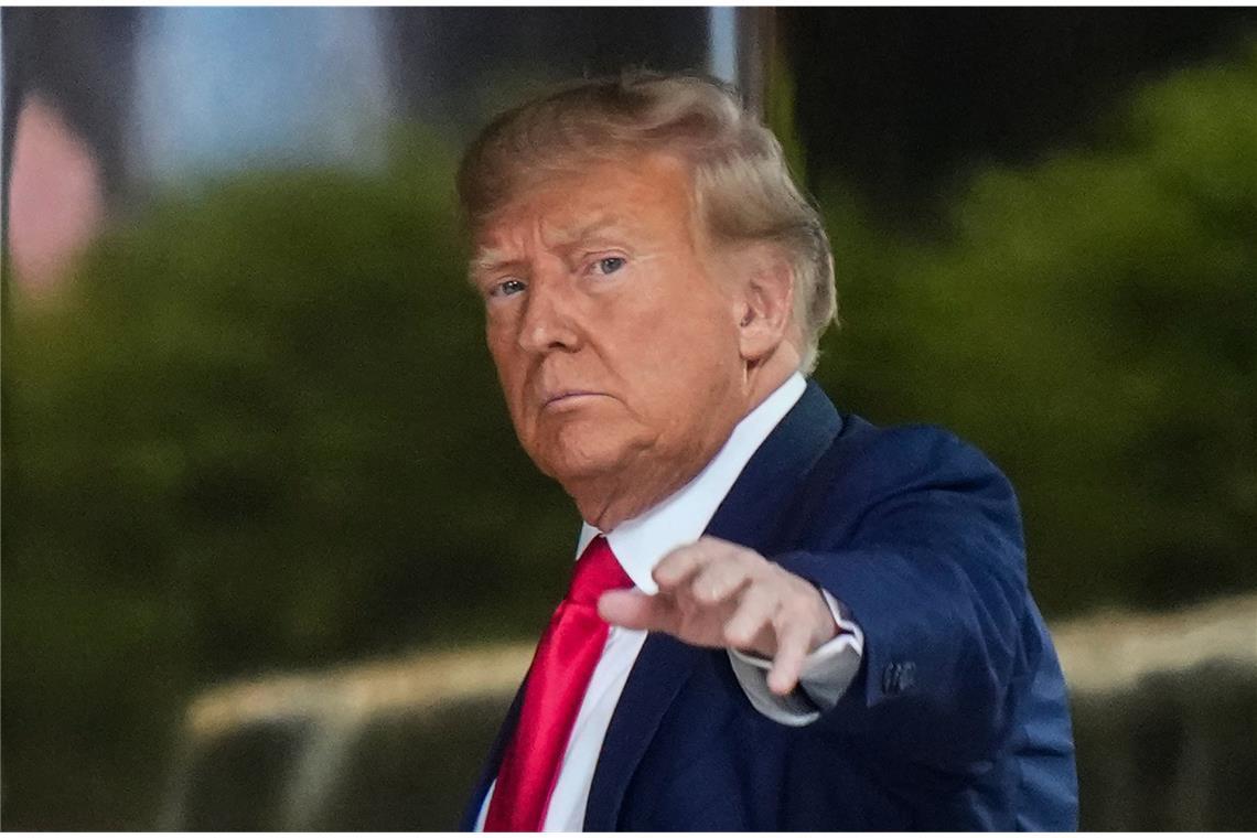 Das Insekt hat gelblich-weiße Schuppen auf dem Kopf, die den Biologen an die Frisur von Ex-US-Präsident Donald Trump erinnerten.