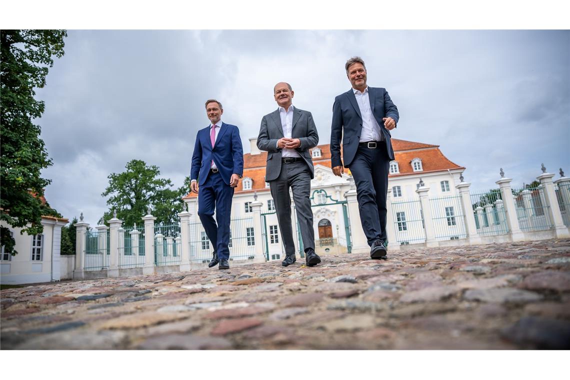 Das Kabinett der Ampel-Koalition nutzte das Schloss für Klausurtagungen. (Archivbild)